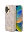 Kup Guess GUHMP16SU4GPRP Apple iPhone 16 hardcase 4G Logo Plate MagSafe roz - GUE3666 - {ean13} - Sklep Home Screen