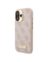 Kup Guess GUHMP16SU4GPRP Apple iPhone 16 hardcase 4G Logo Plate MagSafe roz - GUE3666 - {ean13} - Sklep Home Screen
