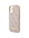 Kup Etui Guess GUHMP16SU4GPRP Apple iPhone 16 hardcase 4G Logo Plate MagSafe różowy/pink - GUE3666 - {ean13} - Sklep Home Screen