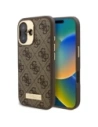 Kup Guess GUHMP16SU4GPRW Apple iPhone 16 Hardcase 4G Logo Platte MagSafe braun - GUE3667 - {ean13} - Sklep Home Screen