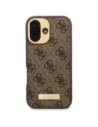 Kup Guess GUHMP16SU4GPRW Apple iPhone 16 Hardcase 4G Logo Platte MagSafe braun - GUE3667 - {ean13} - Sklep Home Screen