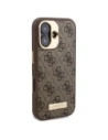 Kup Guess GUHMP16SU4GPRW Apple iPhone 16 Hardcase 4G Logo Platte MagSafe braun - GUE3667 - {ean13} - Sklep Home Screen