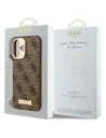 Kup Guess GUHMP16SU4GPRW Apple iPhone 16 Hardcase 4G Logo Platte MagSafe braun - GUE3667 - {ean13} - Sklep Home Screen