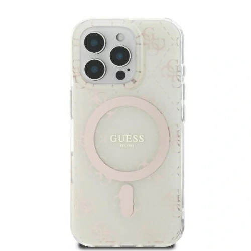 Kup Etui Guess GUHMP16XH4DTEH Apple iPhone 16 Pro Max hardcase IML 4G Background MagSafe bílý/white - GUE3668 - {ean13} - Sklep Home Screen