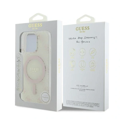 Kup Etui Guess GUHMP16XH4DTEH Apple iPhone 16 Pro Max hardcase IML 4G Background MagSafe bílý/white - GUE3668 - {ean13} - Sklep Home Screen