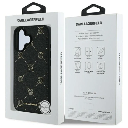 Kup Karl Lagerfeld KLHMP16SPGKHPHK Apple iPhone 16 Magsafe Karl Head fekete - KLD21768 - {ean13} - Sklep Home Screen