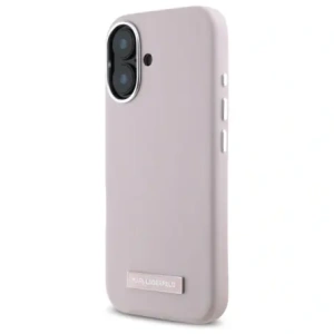 Kup Karl Lagerfeld KLHMP16SPGMSRPP Apple iPhone 16 Hardcase FW Metallplatte MagSafe pink - KLD21769 - {ean13} - Sklep Home Screen