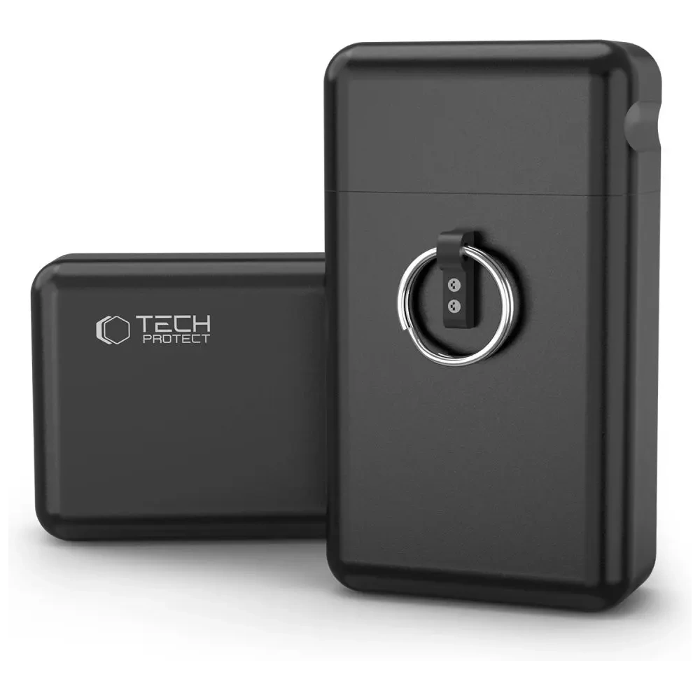 Klatka Faradaya Tech-Protect KLR200 Metal Keyless RFID Signal Blocker Case Black