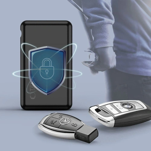 Kup Tech-Protect KLR200 faraday ketrec Fém Kulcsnélküli RFID Jelblokkoló Tok Fekete - THP3376 - {ean13} - Sklep Home Screen