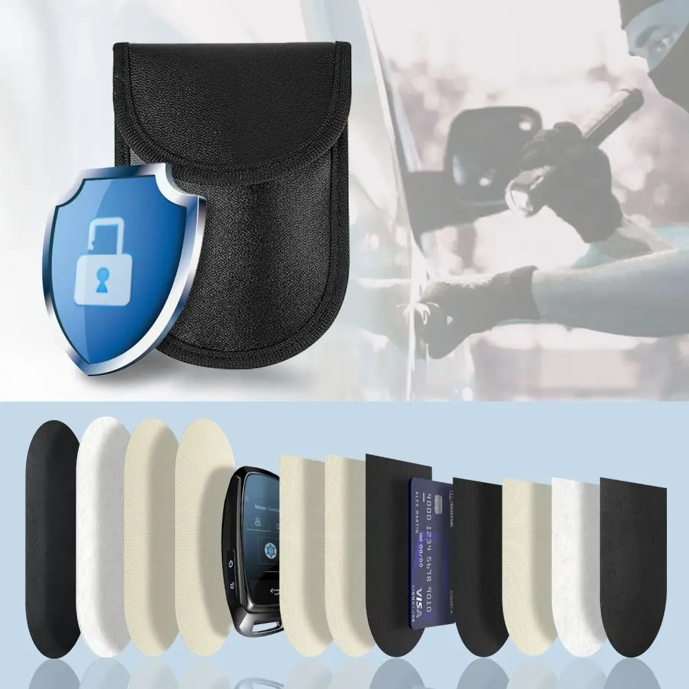 Klatka Faradaya Tech-Protect KLR100 Pouch Keyless RFID Signal Blocker Case Black