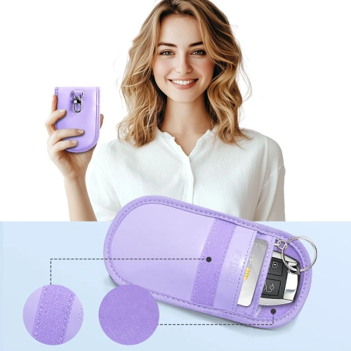 Kup Klatka Faradaya Tech-Protect KLR100 Pouch Keyless RFID Signal Blocker Case Lavender - THP3379 - {ean13} - Sklep Home Screen