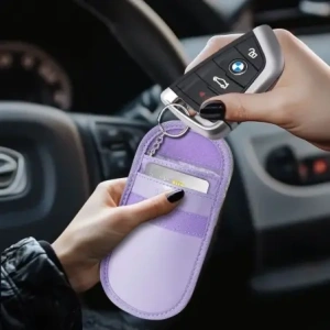 Buy Tech-Protect KLR100 faraday cage Pouch Keyless RFID Signal Blocker Case Lavender - THP3379 - {ean13} - Home Screen Store Europe