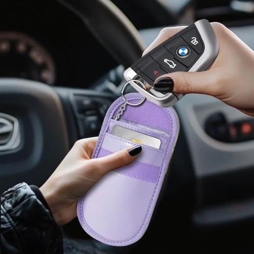 Kup Klatka Faradaya Tech-Protect KLR100 Pouch Keyless RFID Signal Blocker Case Lavender - THP3379 - {ean13} - Sklep Home Screen