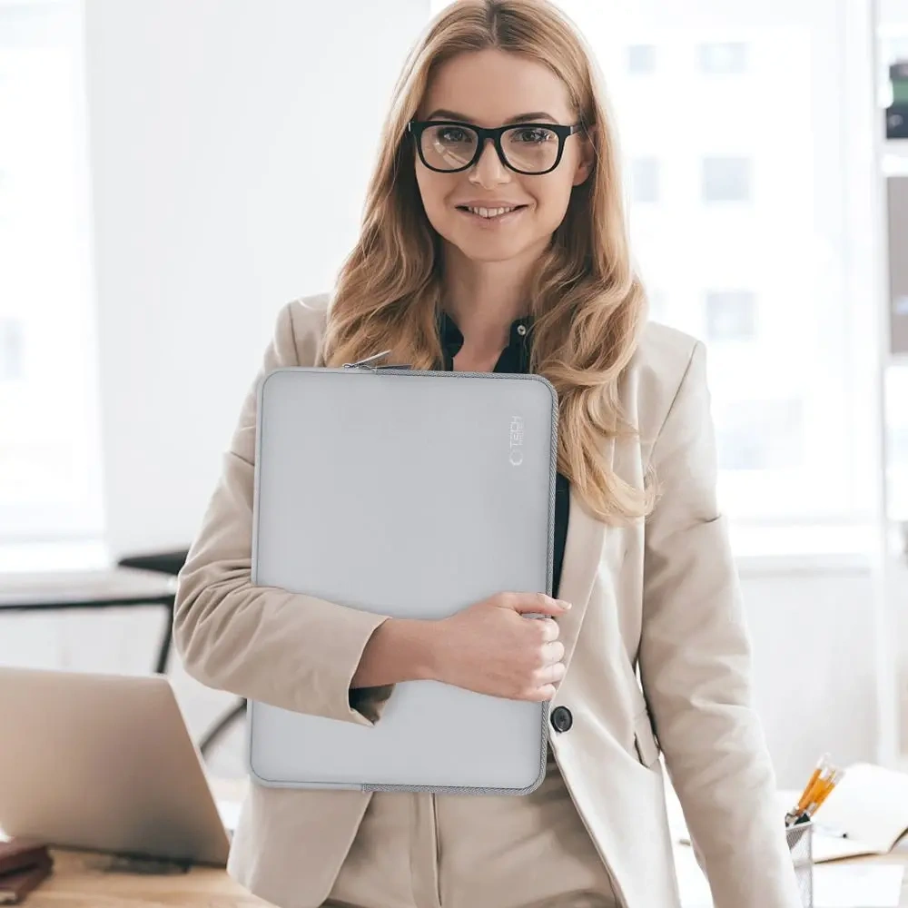 Torba Tech-Protect NeoSlim Laptop 13-14 Crayon Grey