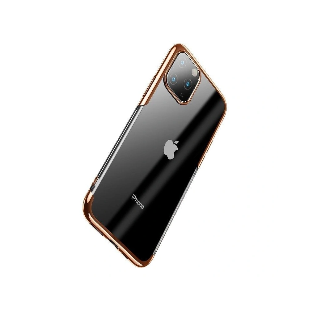 Przezroczyste etui Baseus Shining Case do iPhone 11 Pro 5,8 (złote)