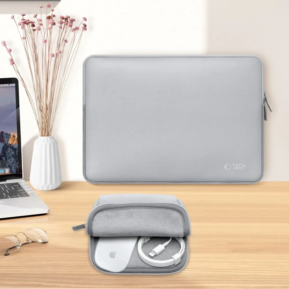 Torba Tech-Protect NeoSlim Laptop 15-16 Crayon Grey