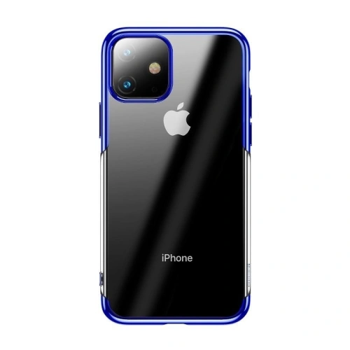 Kup Průhledný obal Baseus Shining Case pro iPhone 11 6,1 (modrý) - BSU1247BLU - {ean13} - Sklep Home Screen