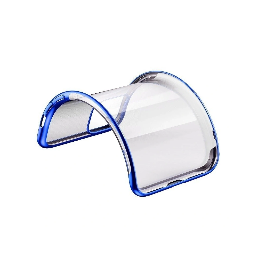 Przezroczyste etui Baseus Shining Case do iPhone 11 6,1 (niebieskie)