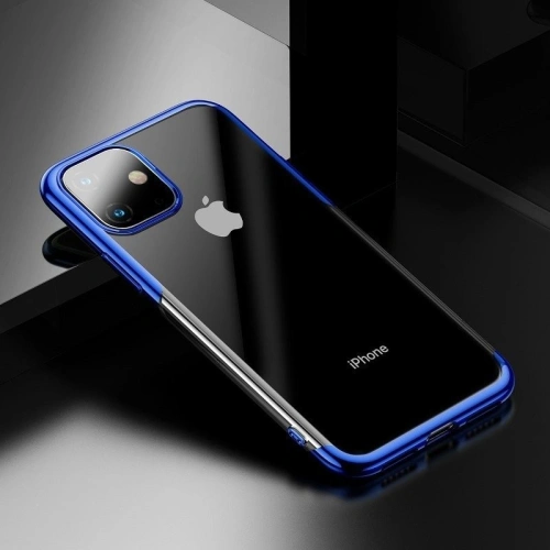 Kup Průhledný obal Baseus Shining Case pro iPhone 11 6,1 (modrý) - BSU1247BLU - {ean13} - Sklep Home Screen