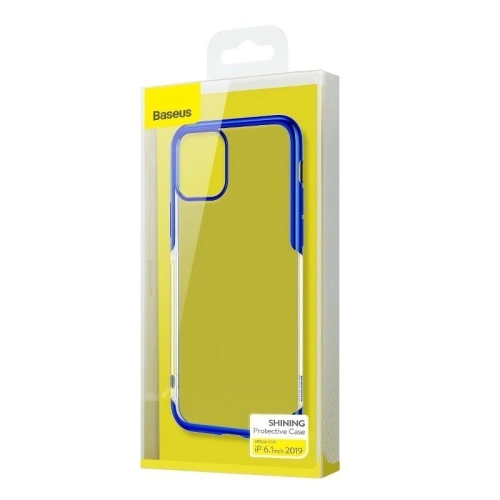 Kup Etui transparent Baseus Shining Case pentru iPhone 11 6,1 (albastru) - BSU1247BLU - {ean13} - Sklep Home Screen