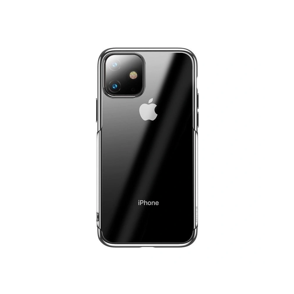 Przezroczyste etui Baseus Shining Case do iPhone 11 6,1 (srebrne)
