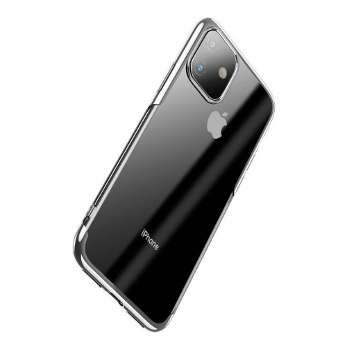 Kup Przezroczyste etui Baseus Shining Case do iPhone 11 6,1 (srebrne) - BSU1248SLV - {ean13} - Sklep Home Screen