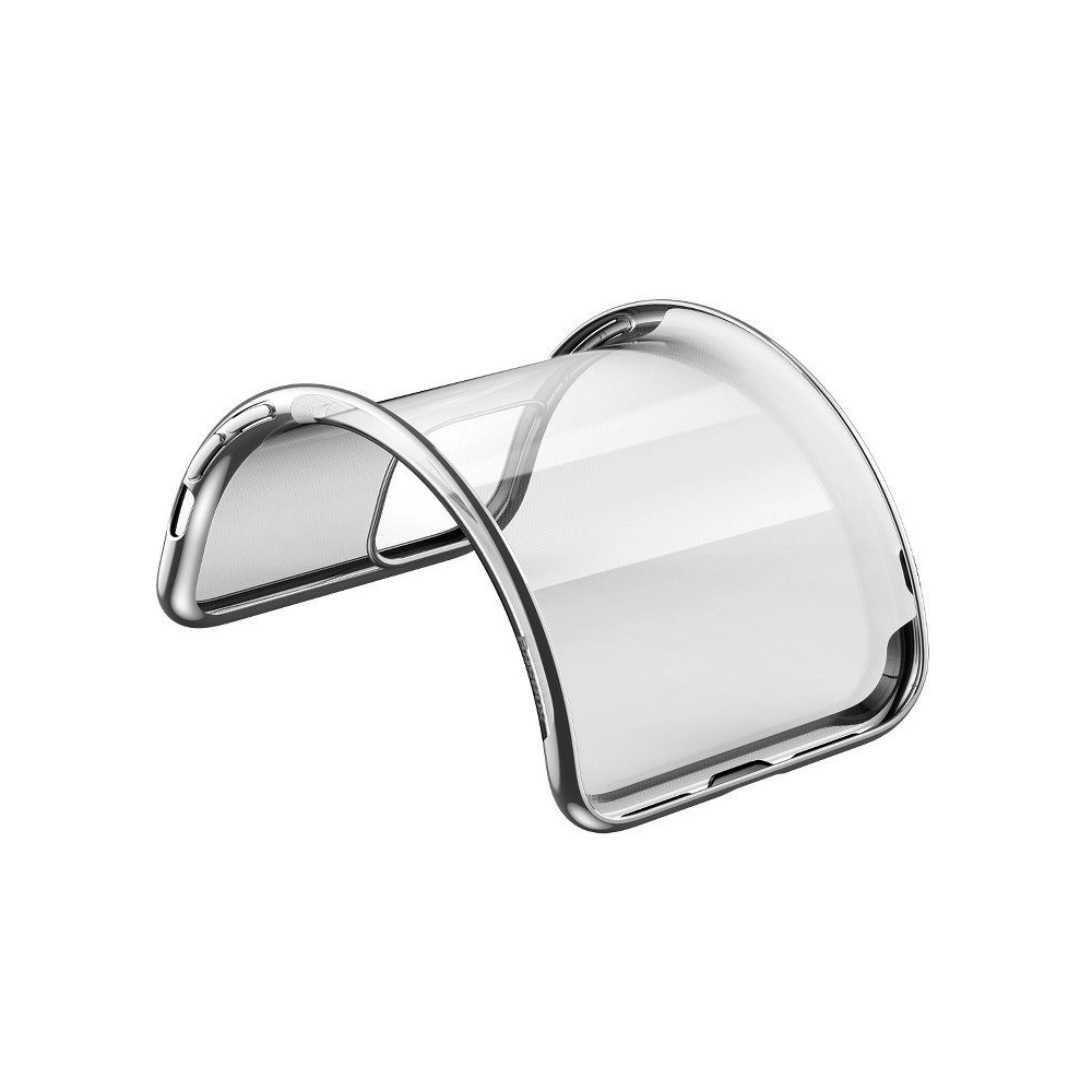 Przezroczyste etui Baseus Shining Case do iPhone 11 6,1 (srebrne)