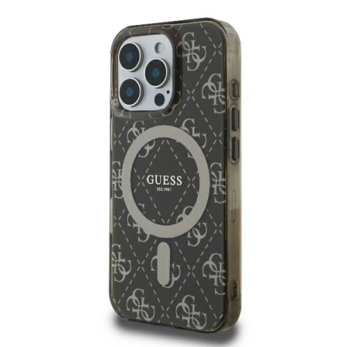 Kup Etui Guess GUHMP16XH4DTEW Apple iPhone 16 Pro Max hardcase IML 4G Background MagSafe brązowy/brown - GUE3669 - {ean13} - Sklep Home Screen