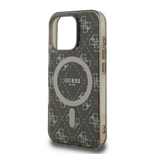 Kup Etui Guess GUHMP16XH4DTEW Apple iPhone 16 Pro Max hardcase IML 4G Background MagSafe brązowy/brown - GUE3669 - {ean13} - Sklep Home Screen