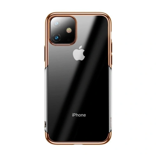 Kup Przezroczyste etui Baseus Shining Case do iPhone 11 6,1 (złote) - BSU1250GLD - {ean13} - Sklep Home Screen