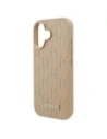 Buy Karl Lagerfeld KLHMP16SPKHPORPE Apple iPhone 16 hardcase Hot Stamp Magsafe beige - KLD21770 - {ean13} - Home Screen Store Europe