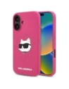 Kup Karl Lagerfeld KLHMP16SSCHPPLF Apple iPhone 16 carcasă dură din silicon cu imprimeu Choupette Head MagSafe fucsia - KLD21771 - {ean13} - Sklep Home Screen