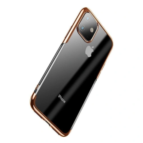 Kup Etui transparent Baseus Shining Case pentru iPhone 11 6,1 (aurii) - BSU1250GLD - {ean13} - Sklep Home Screen