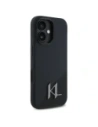 Kup Karl Lagerfeld KLHMP16SSCMKMPCK Apple iPhone 16 husă din silicon Shadow Metal Initial MagSafe neagră - KLD21772 - {ean13} - Sklep Home Screen