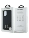 Kup Etui Karl Lagerfeld KLHMP16SSCMKMPCK Apple iPhone 16 hardcase Silicone Shadow Metal Initial MagSafe czarny/black - KLD21772 - {ean13} - Sklep Home Screen