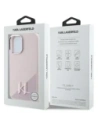 Kup Etui Karl Lagerfeld KLHMP16SSCMKMPCP Apple iPhone 16 hardcase Silicone Shadow Metal Initial MagSafe różowy/pink - KLD21773 - {ean13} - Sklep Home Screen