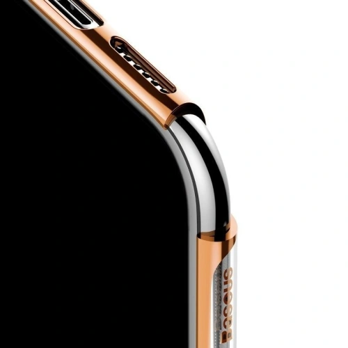 Kup Etui transparent Baseus Shining Case pentru iPhone 11 6,1 (aurii) - BSU1250GLD - {ean13} - Sklep Home Screen