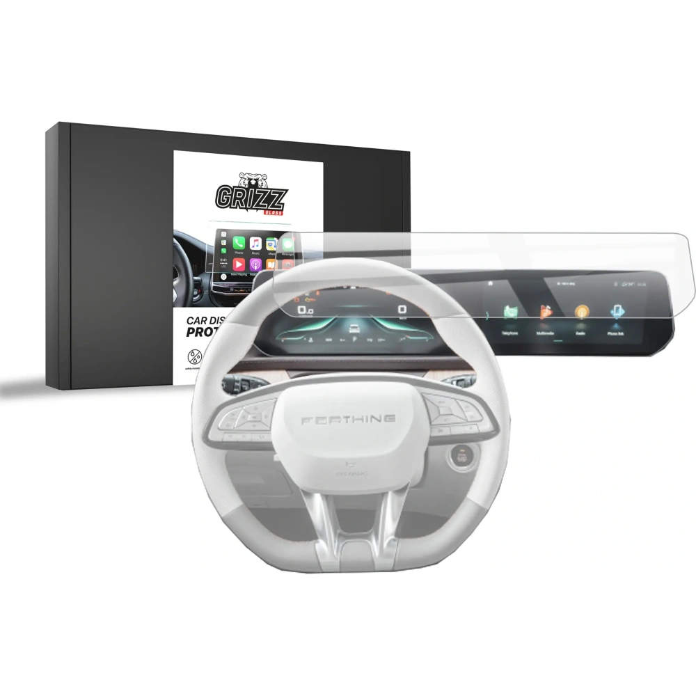Folia ceramiczna GrizzGlass CarDisplay Protection do Forthing T5 10,25" 2024-2025