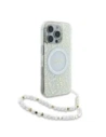 Kup Etui Guess GUHMP16XHCPOFPH Apple iPhone 16 Pro Max hardcase IML Flowers Allover Electro With Pearl Strap MagSafe biały/white - GUE3673 - {ean13} - Sklep Home Screen