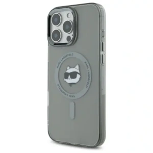 Kup Karl Lagerfeld KLHMP16XHLSCHK Apple iPhone 16 Pro Max Hardcase IML Metall Choupette Kopf MagSafe schwarz - KLD21775 - {ean13} - Sklep Home Screen