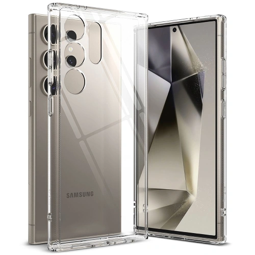 Buy [OUTLET] Case Ringke Fusion Samsung Galaxy S24 Ultra Clear - OT-701 - {ean13} - Home Screen Store Europe