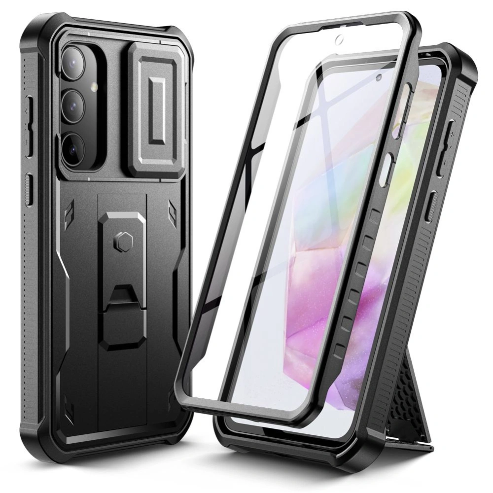 [OUTLET] Etui Tech-Protect Kevlar Cam+ Samsung Galaxy A35 5G Black