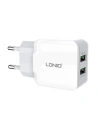 Kup [OUTLET] Încărcător de rețea LDNIO A2202, 2x USB, 12W (alb) - OT-716 - {ean13} - Sklep Home Screen