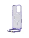 Kup Guess GUHMP16XHCTSGNSU Apple iPhone 16 Pro Max Hartschale Crossbody Cord Script MagSafe lila - GUE3676 - {ean13} - Sklep Home Screen