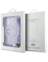 Kup Etui Guess GUHMP16XHCTSGNSU Apple iPhone 16 Pro Max hardcase Crossbody Cord Script MagSafe fioletowy/purple - GUE3676 - {ean13} - Sklep Home Screen