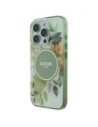 Kup Guess GUHMP16XHFWBDCEN Apple iPhone 16 Pro Max Hardcase IML Blume & Tonal Circle MagSafe grün - GUE3677 - {ean13} - Sklep Home Screen