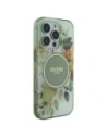 Kup Guess GUHMP16XHFWBDCEN Apple iPhone 16 Pro Max Hardcase IML Blume & Tonal Circle MagSafe grün - GUE3677 - {ean13} - Sklep Home Screen