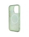 Kup Guess GUHMP16XHFWBDCEN Apple iPhone 16 Pro Max Hardcase IML Blume & Tonal Circle MagSafe grün - GUE3677 - {ean13} - Sklep Home Screen