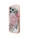 Kup Guess GUHMP16XHFWBDCEP Apple iPhone 16 Pro Max Hardcase IML Blume & Tonaler Kreis MagSafe pink - GUE3678 - {ean13} - Sklep Home Screen