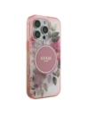 Kup Guess GUHMP16XHFWBDCEP Apple iPhone 16 Pro Max Hardcase IML Blume & Tonaler Kreis MagSafe pink - GUE3678 - {ean13} - Sklep Home Screen